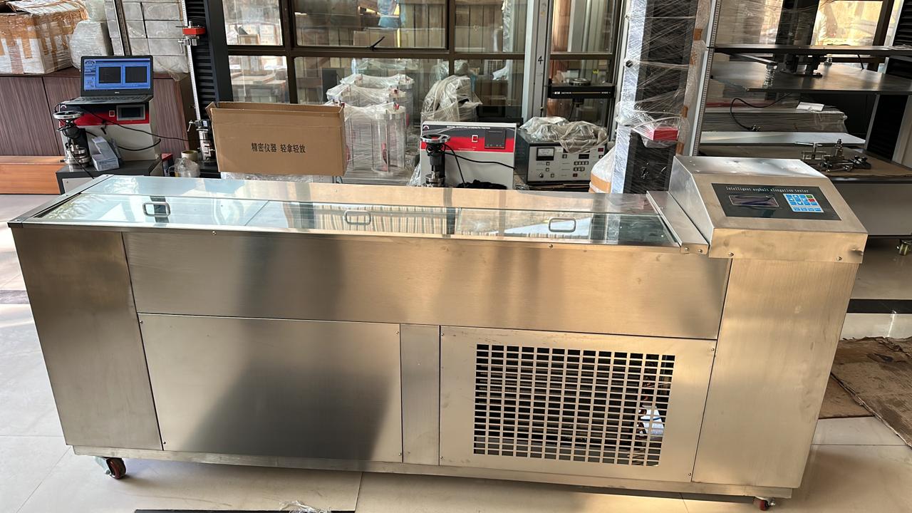 DUCTILITY TESTING MACHINE SEMI AUTOMATIC MODEL - 0-100 MMMIN SPEED - REFRIGERATED-INNER OUTER SS304- M